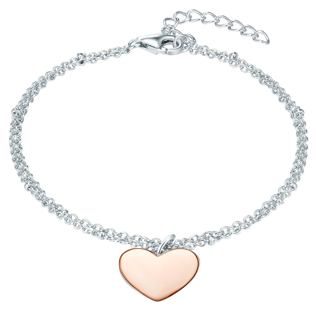 Armband Sterling Silber bicolor