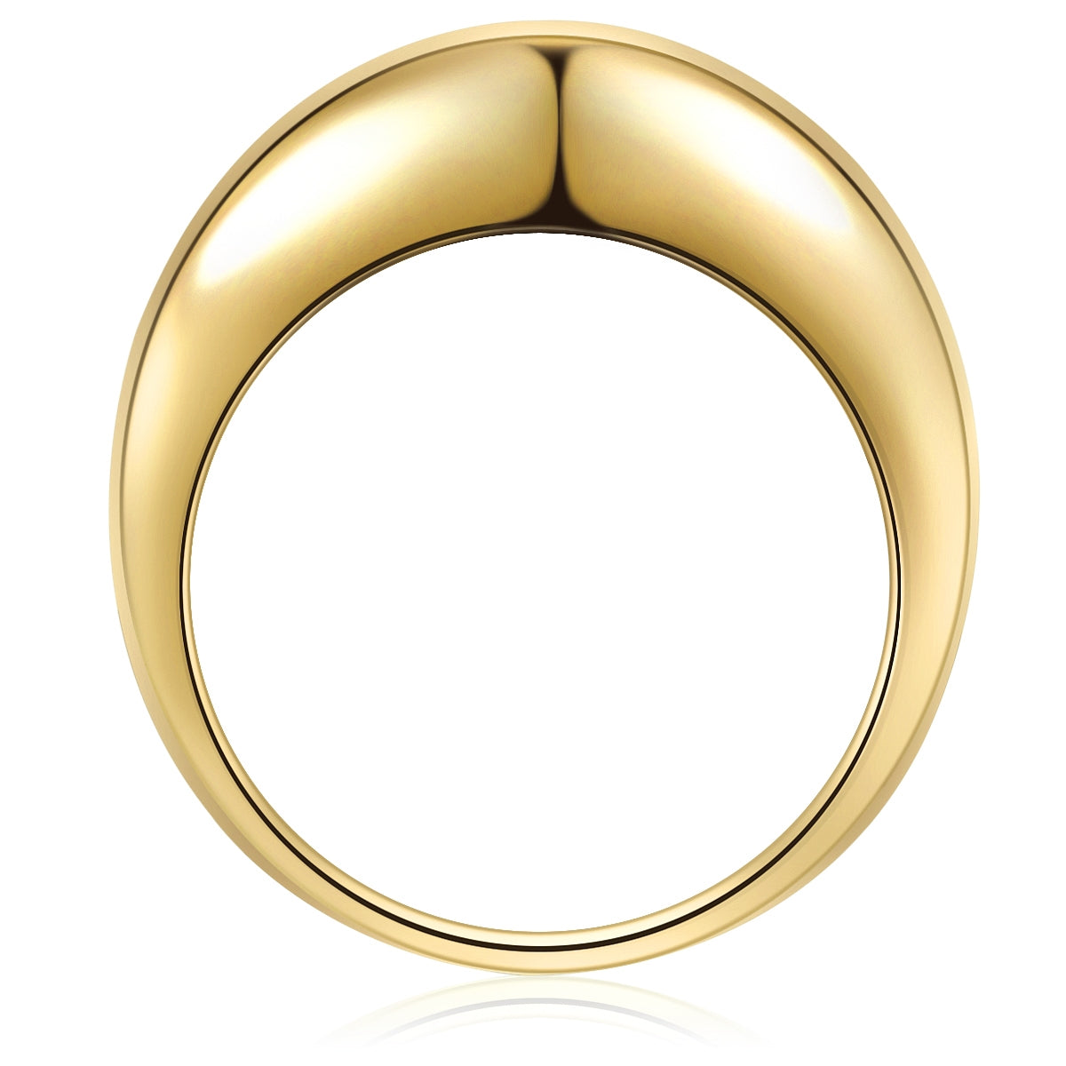 Ring Sterling Silber bicolor