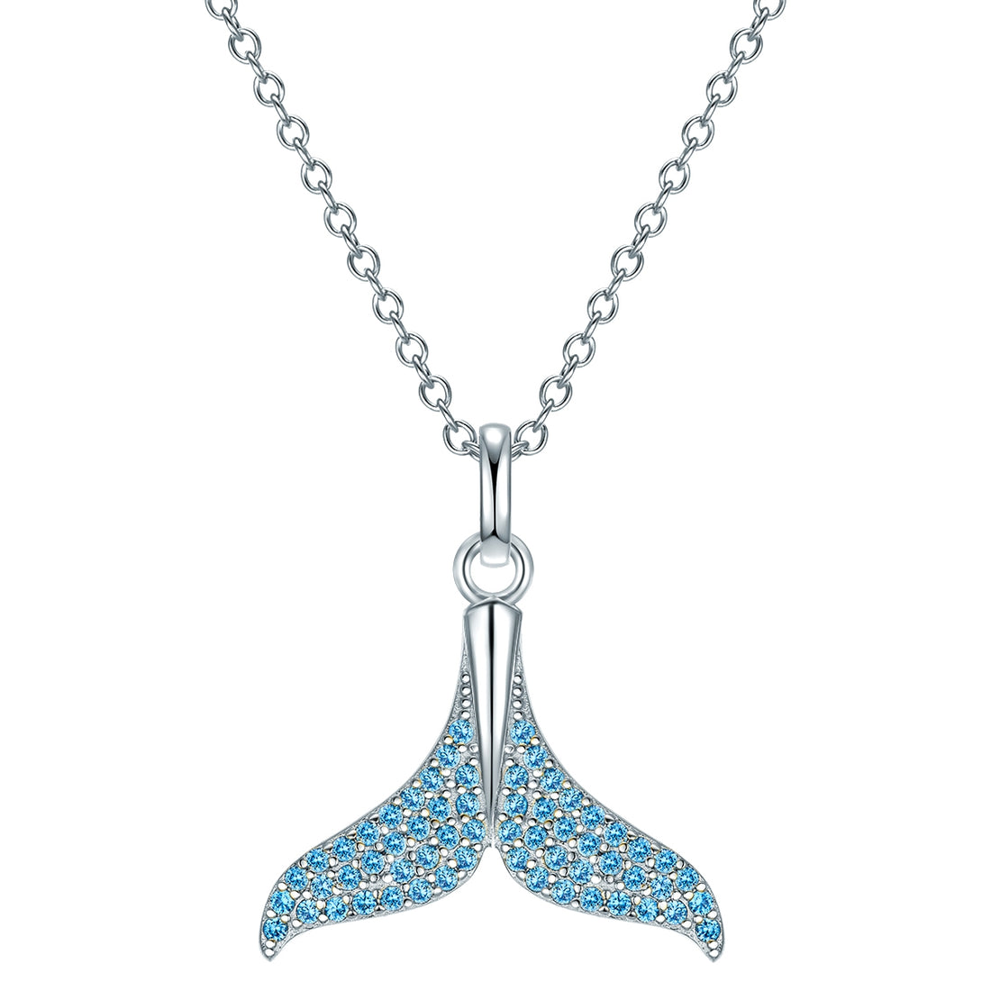 Kette mit Anhänger Sterling Silber Zirkonia weiß