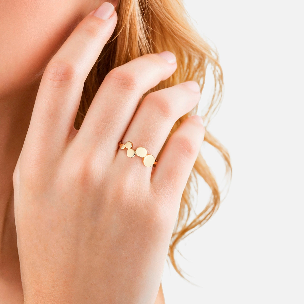 Ring Sterling Silber gelbgold