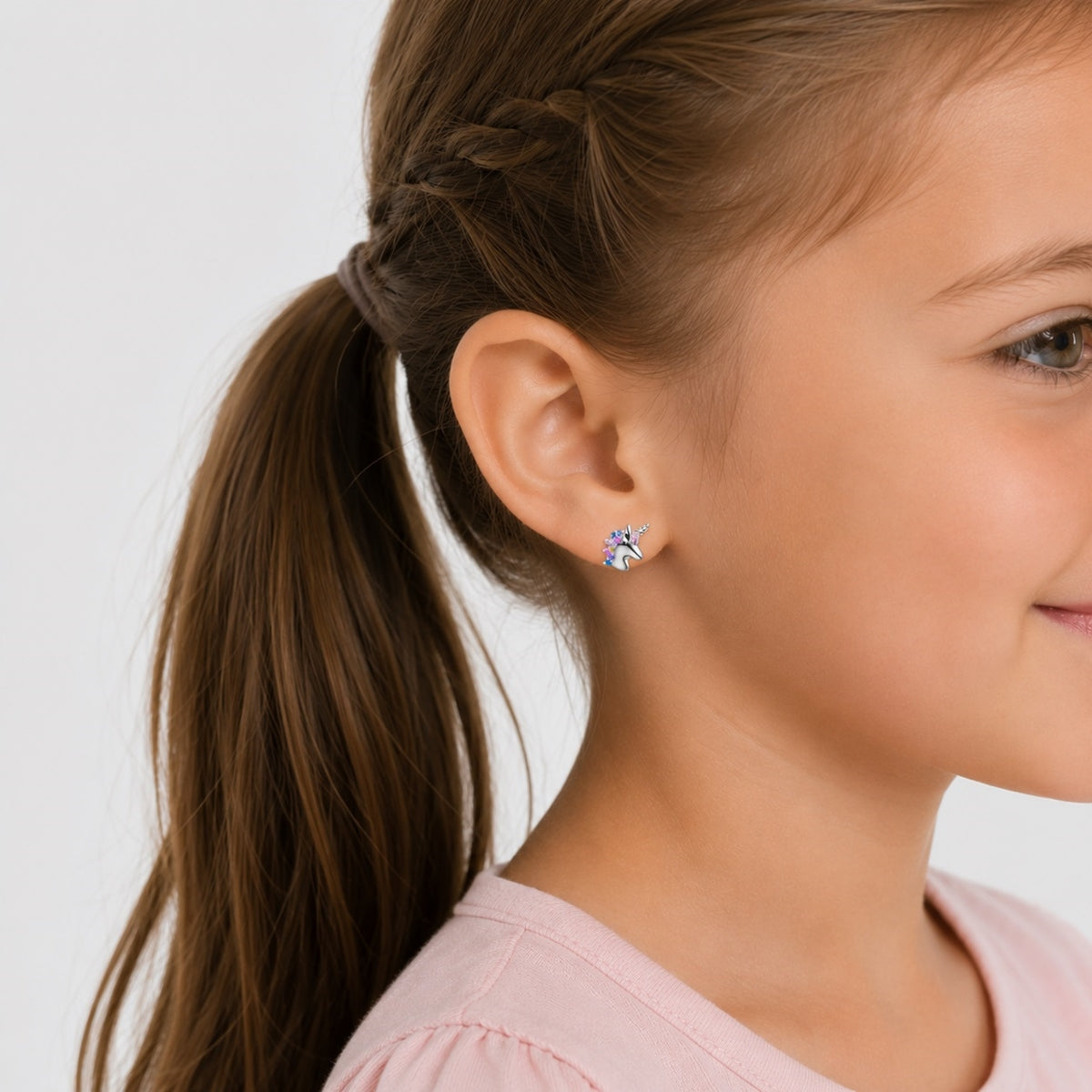 Ohrstecker Sterling Silber Zirkonia multicolor